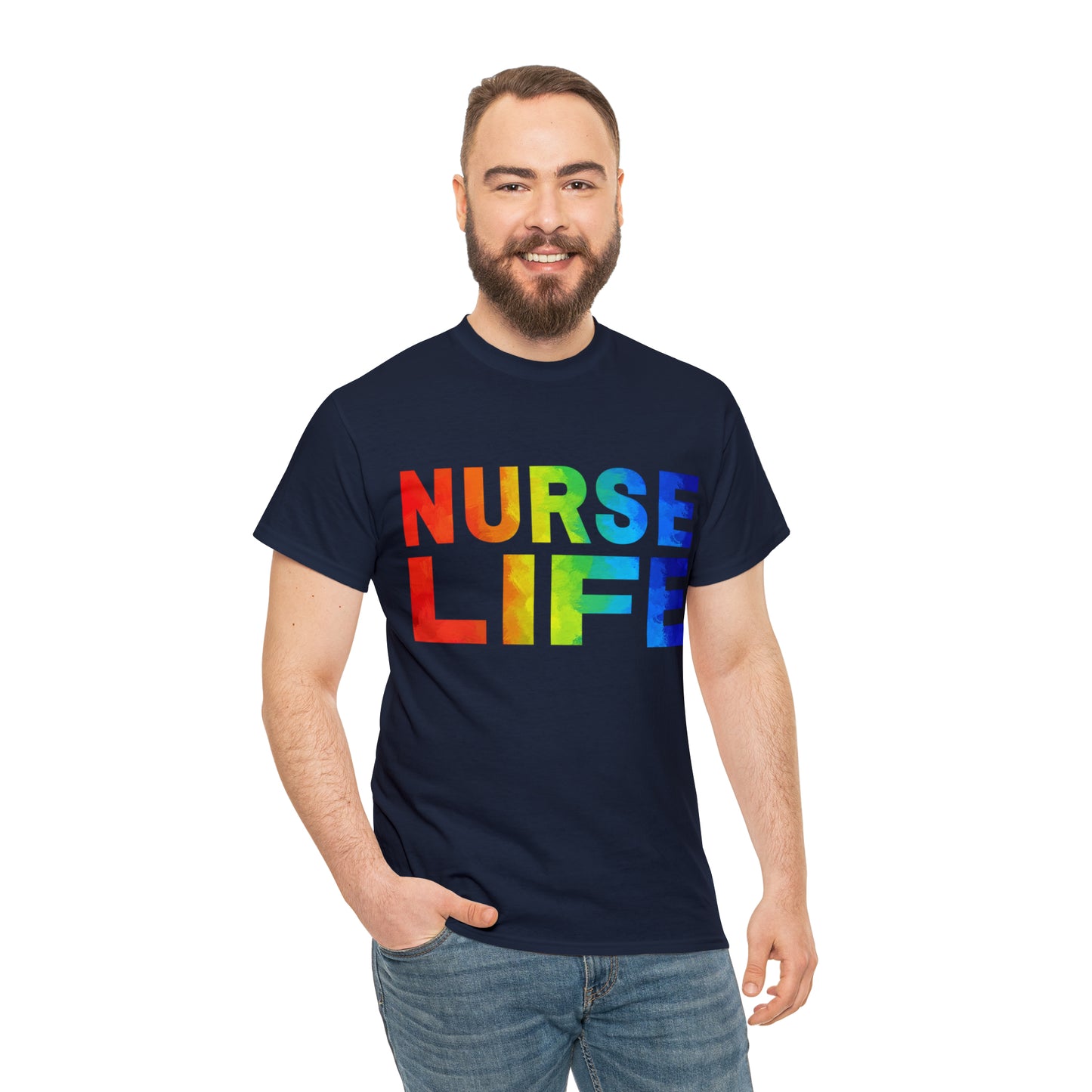 Nurse Life Pride Unisex Heavy Cotton Tee