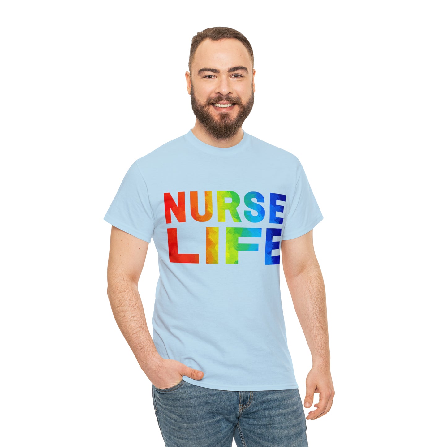 Nurse Life Pride Unisex Heavy Cotton Tee