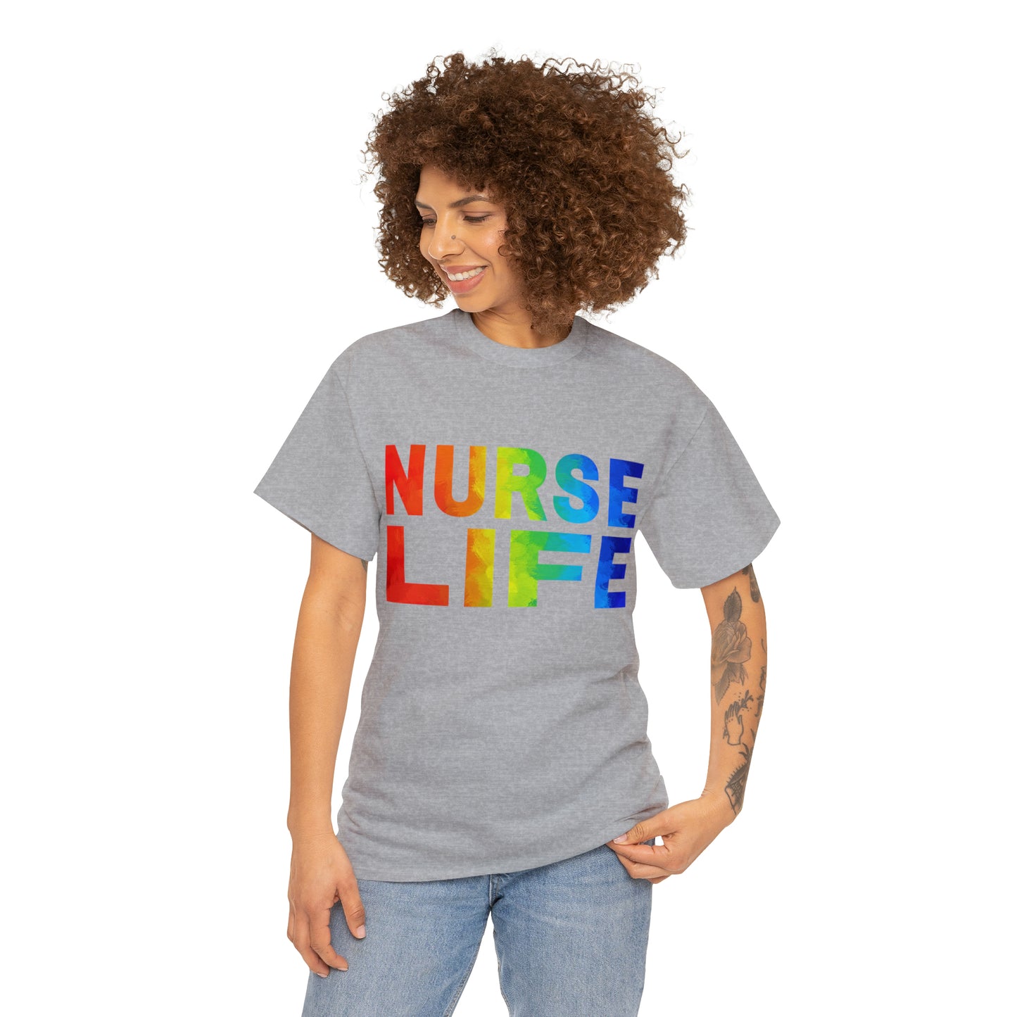 Nurse Life Pride Unisex Heavy Cotton Tee