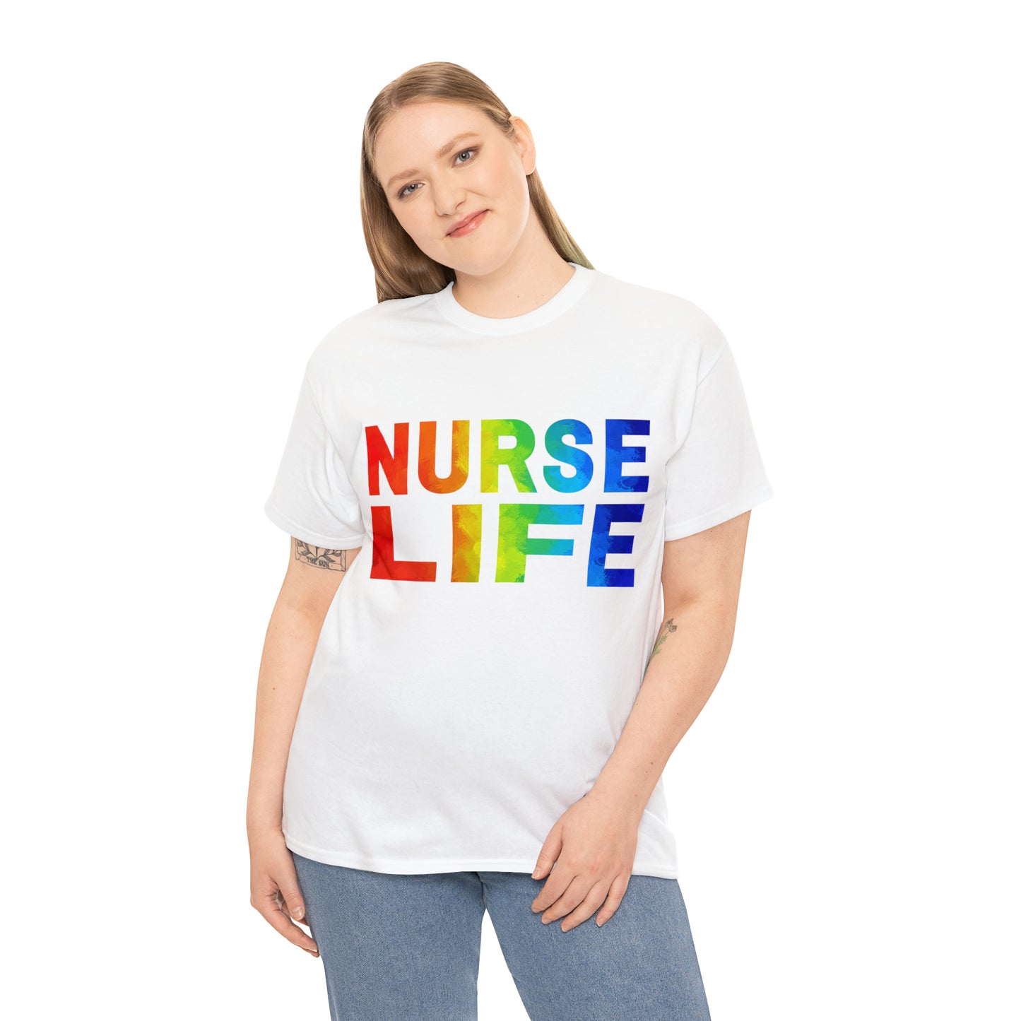 Nurse Life Pride Unisex Heavy Cotton Tee