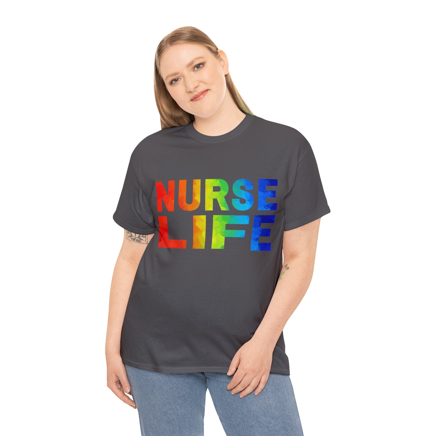 Nurse Life Pride Unisex Heavy Cotton Tee