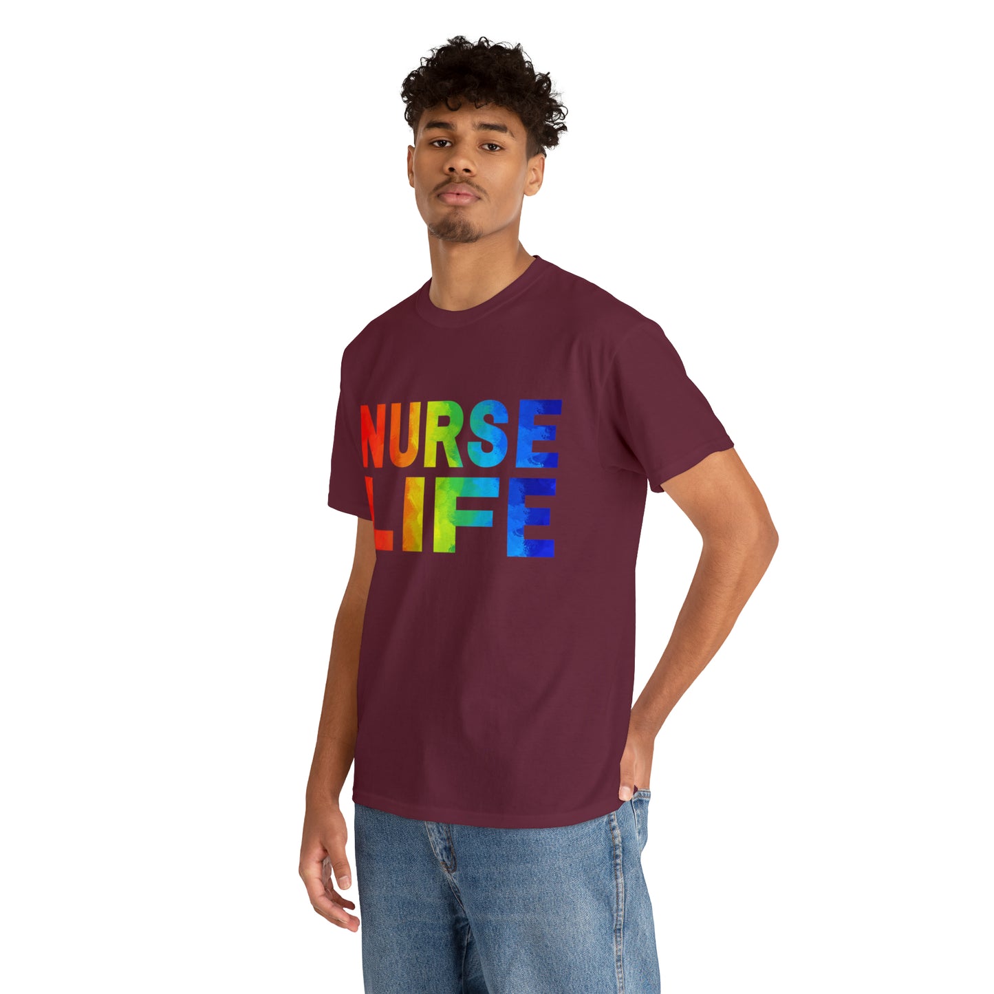 Nurse Life Pride Unisex Heavy Cotton Tee