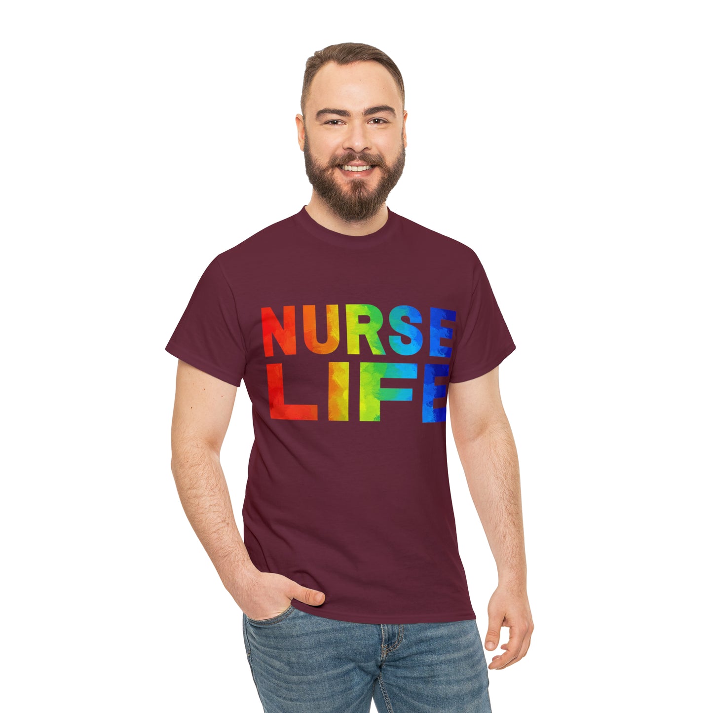 Nurse Life Pride Unisex Heavy Cotton Tee