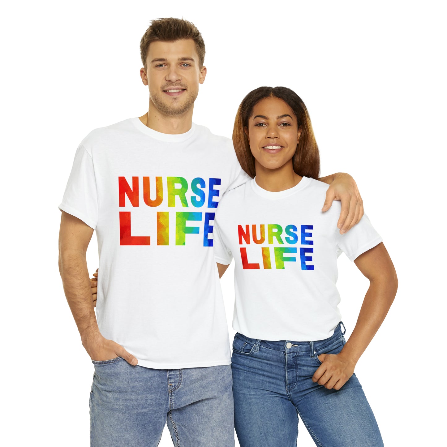 Nurse Life Pride Unisex Heavy Cotton Tee