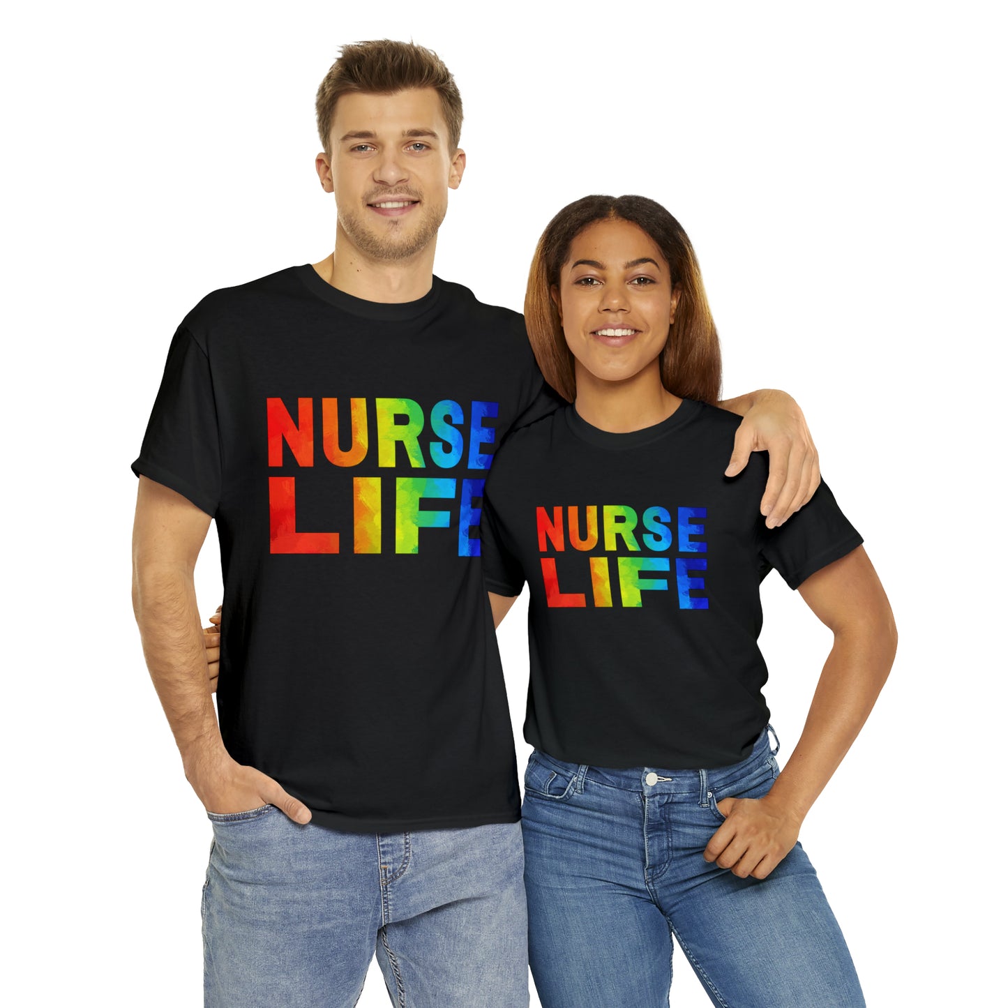 Nurse Life Pride Unisex Heavy Cotton Tee