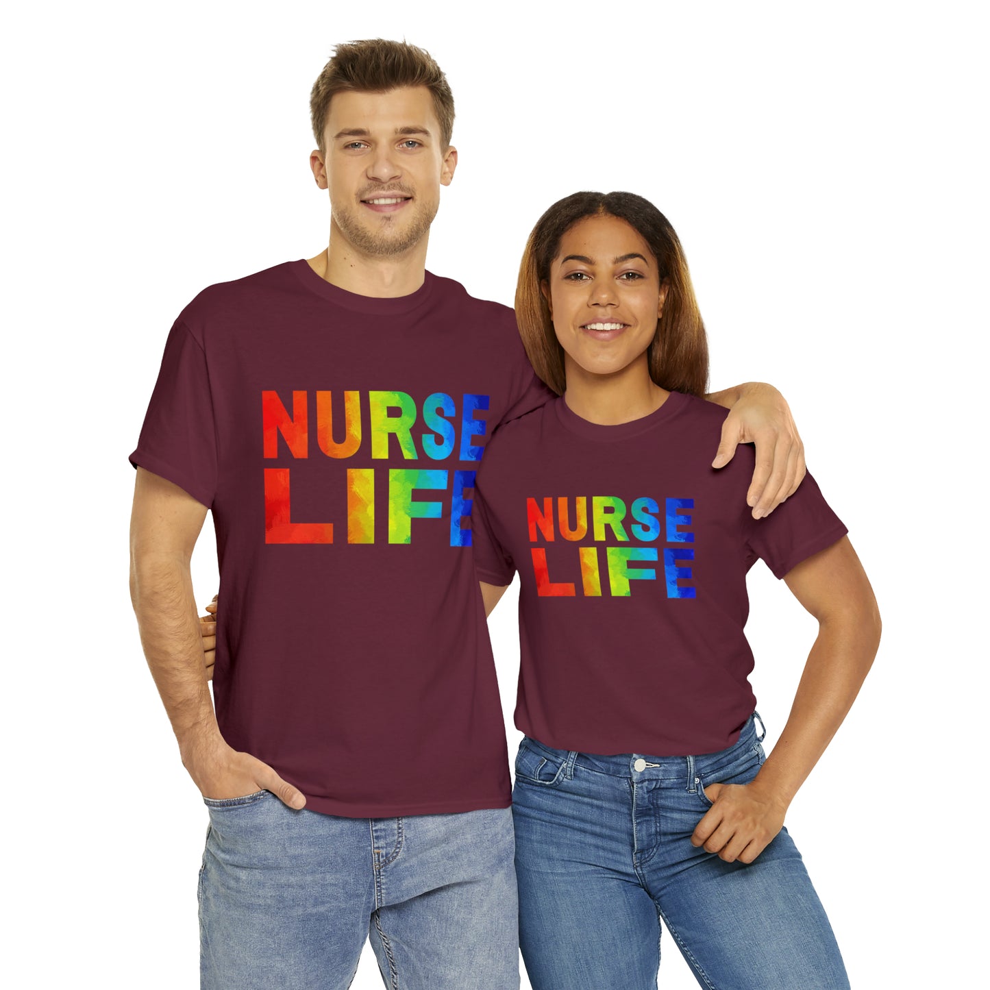 Nurse Life Pride Unisex Heavy Cotton Tee