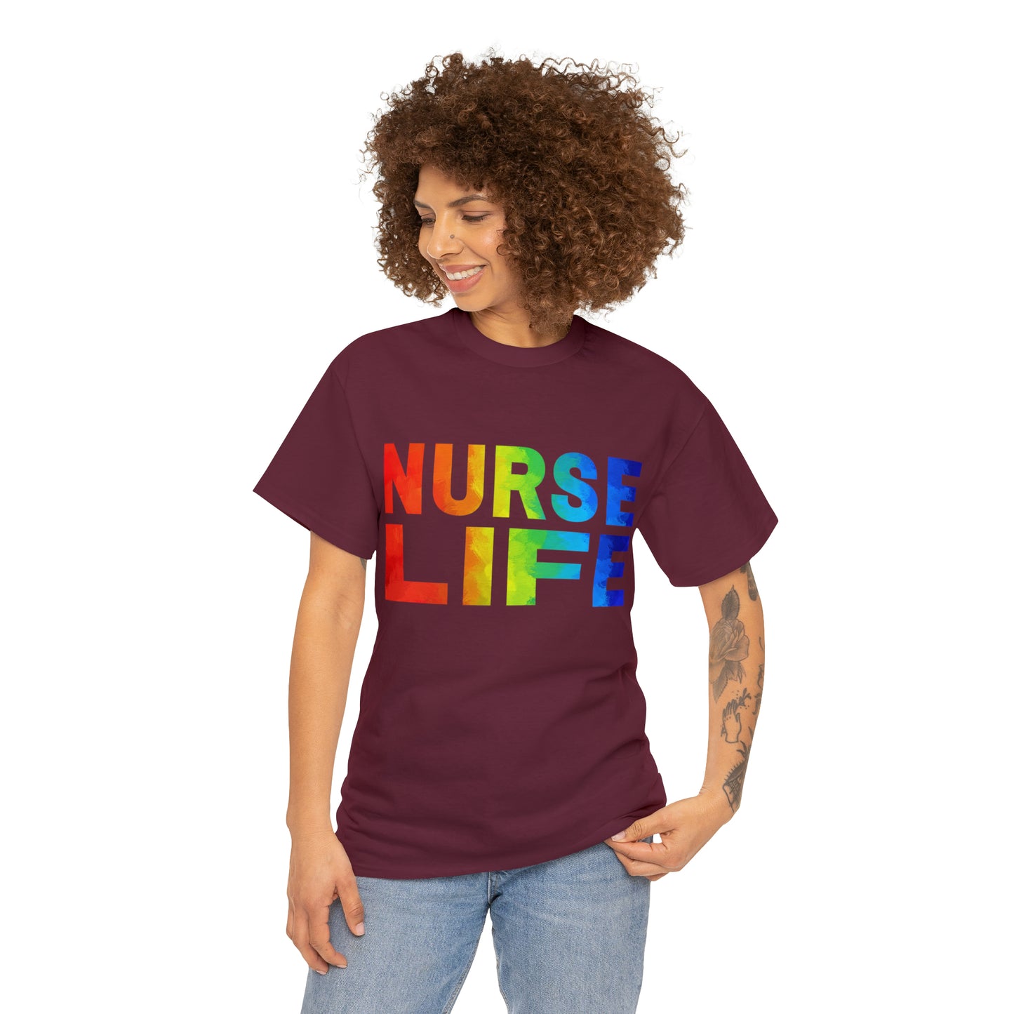 Nurse Life Pride Unisex Heavy Cotton Tee