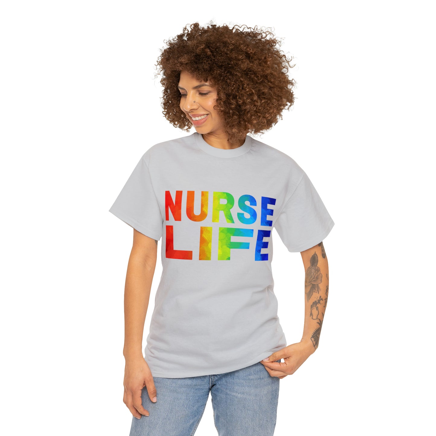 Nurse Life Pride Unisex Heavy Cotton Tee