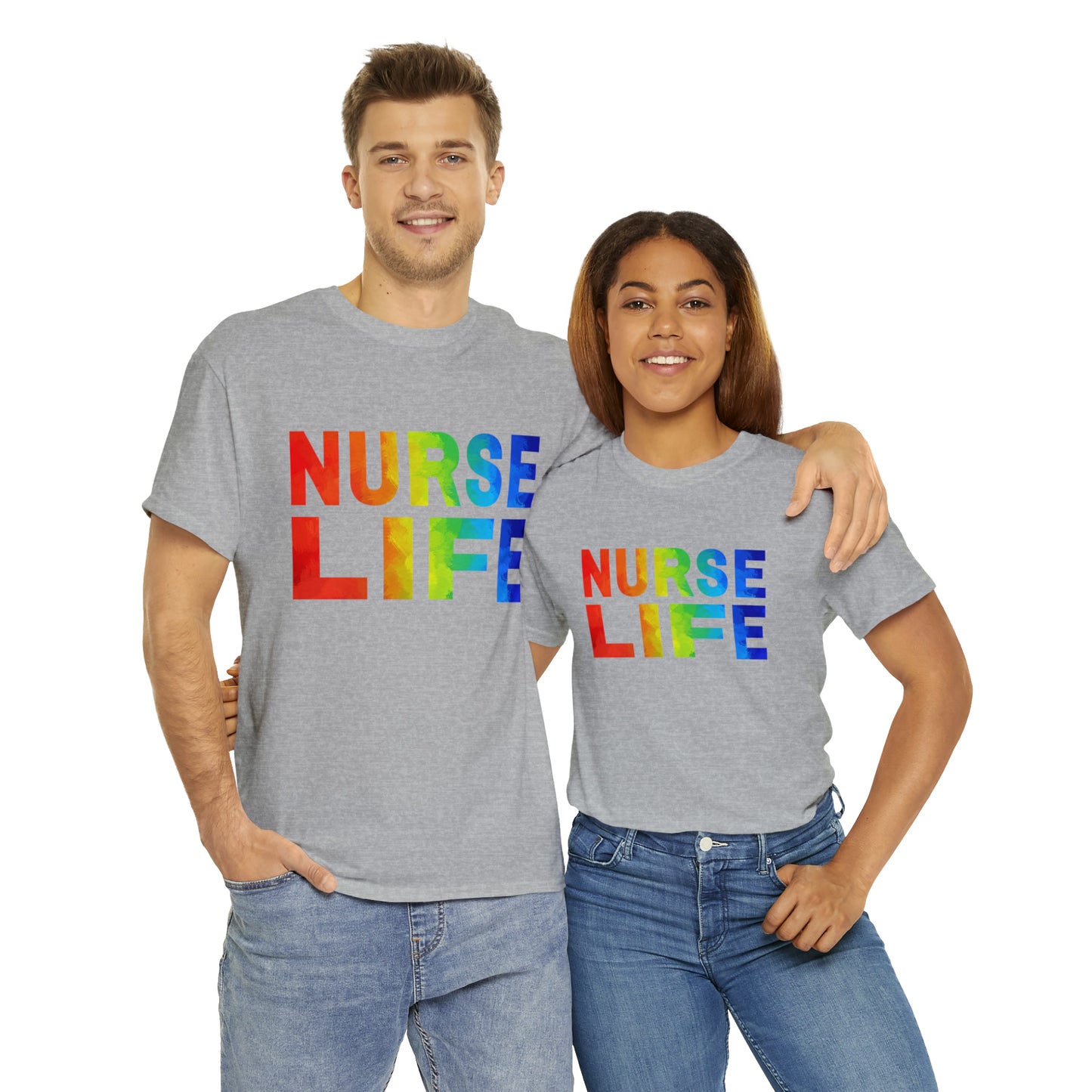 Nurse Life Pride Unisex Heavy Cotton Tee