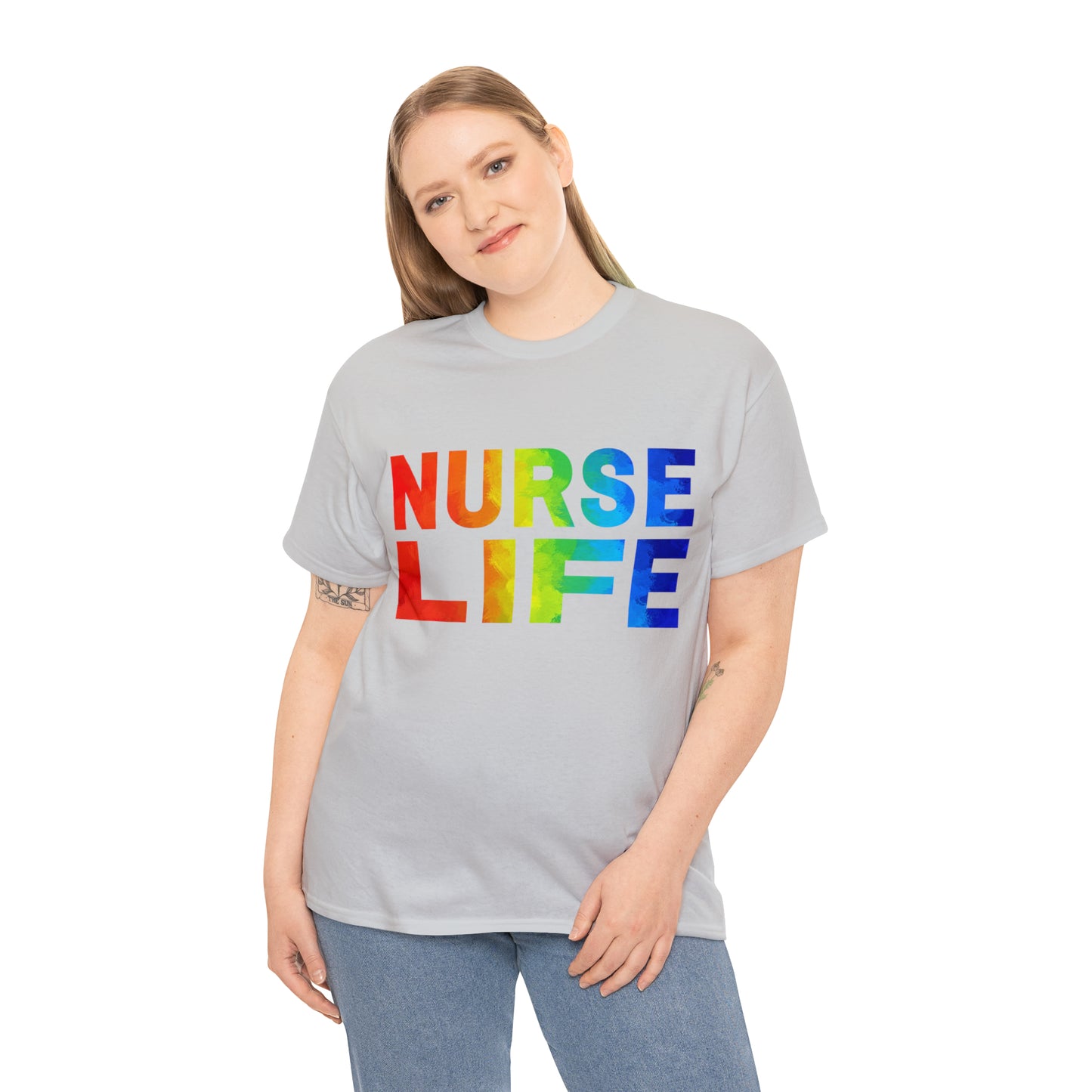 Nurse Life Pride Unisex Heavy Cotton Tee