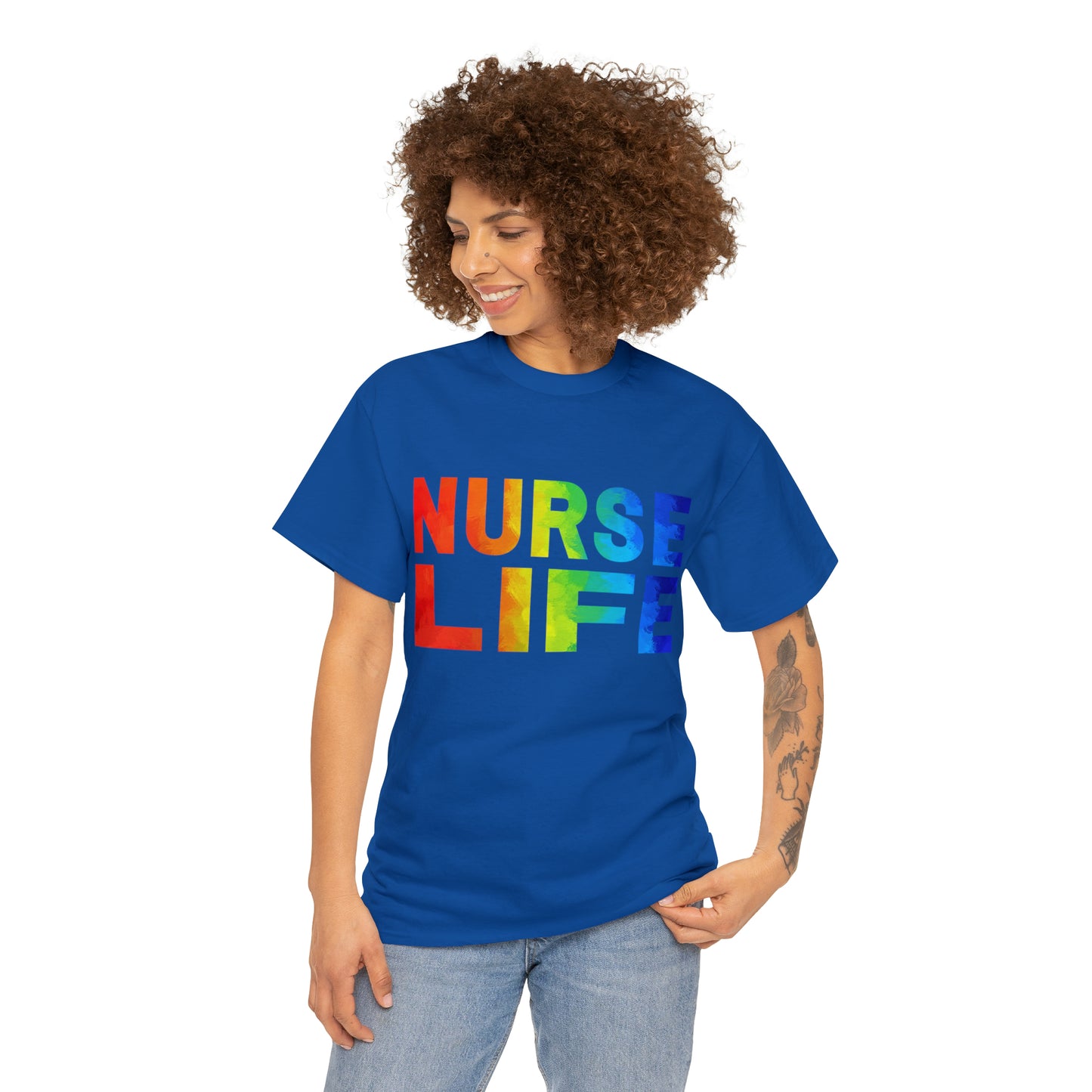 Nurse Life Pride Unisex Heavy Cotton Tee