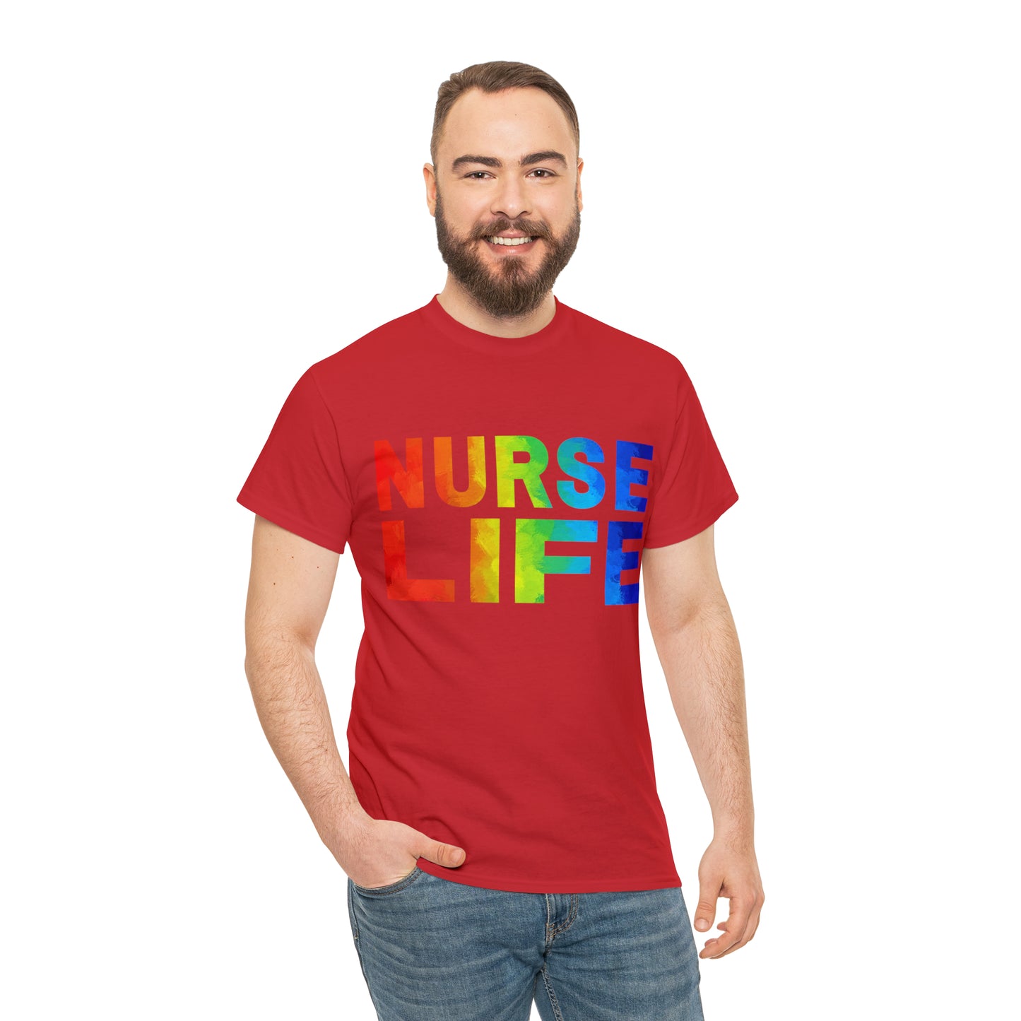 Nurse Life Pride Unisex Heavy Cotton Tee