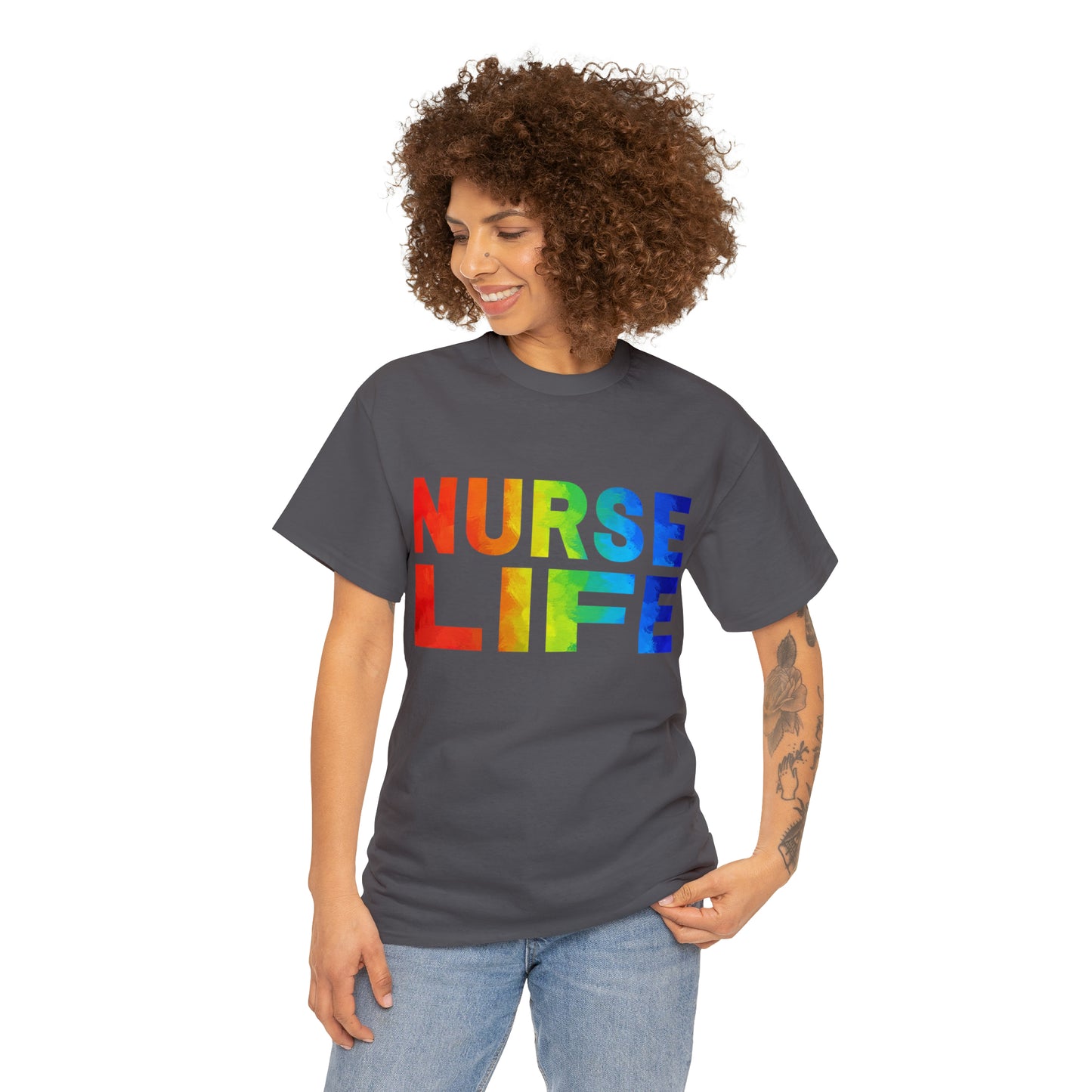 Nurse Life Pride Unisex Heavy Cotton Tee