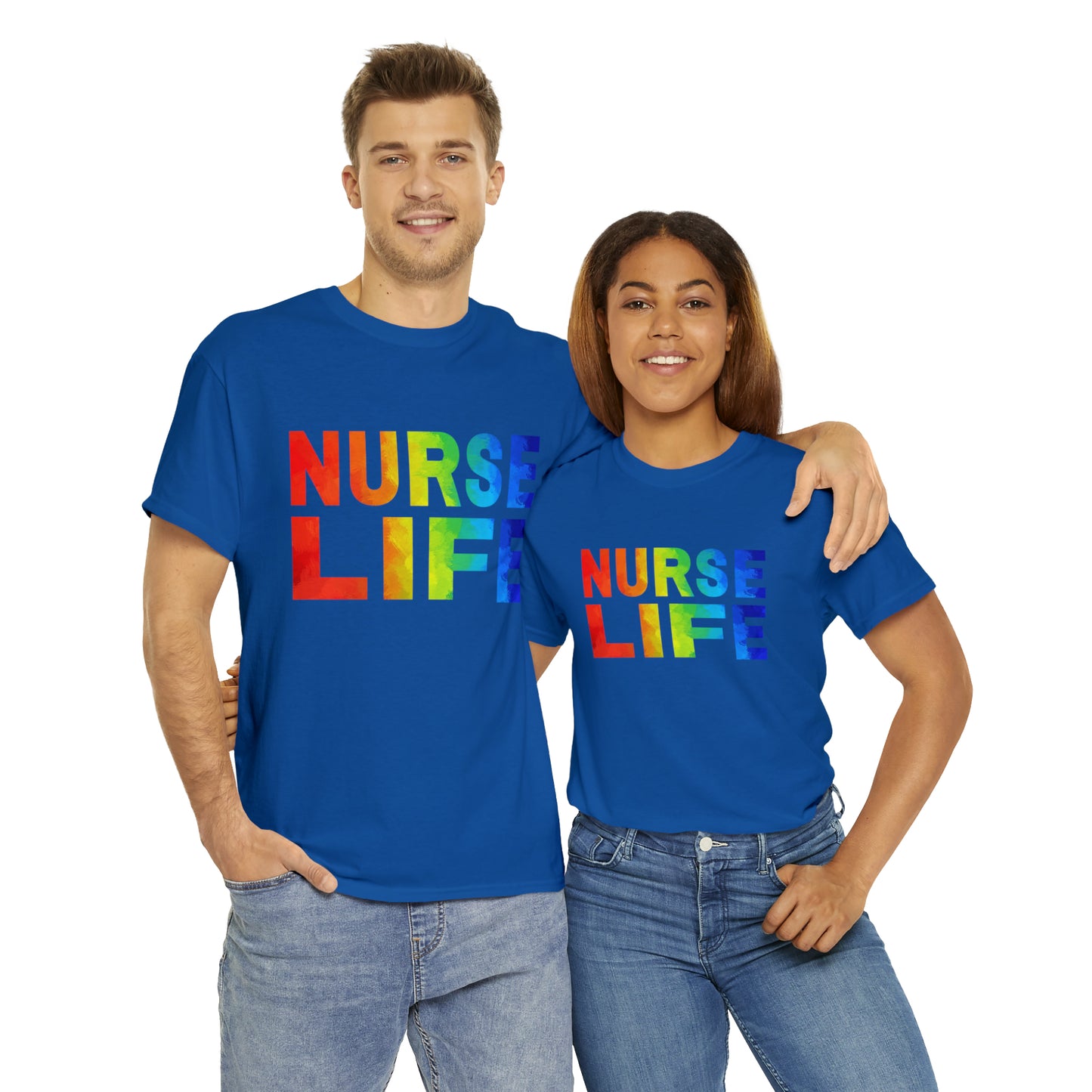 Nurse Life Pride Unisex Heavy Cotton Tee