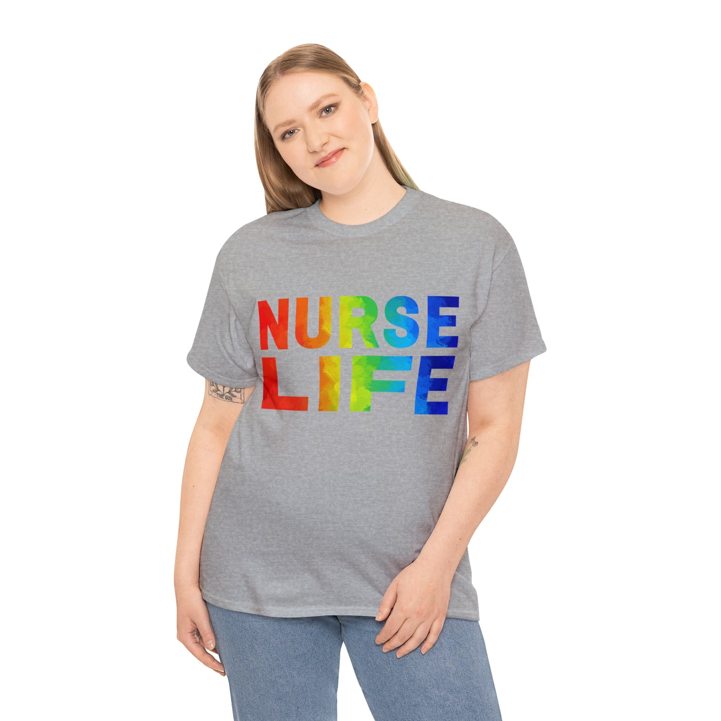 Nurse Life Pride Unisex Heavy Cotton Tee