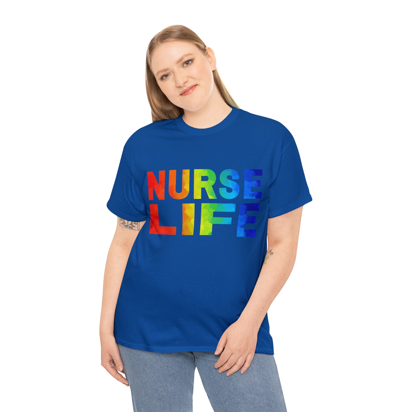 Nurse Life Pride Unisex Heavy Cotton Tee