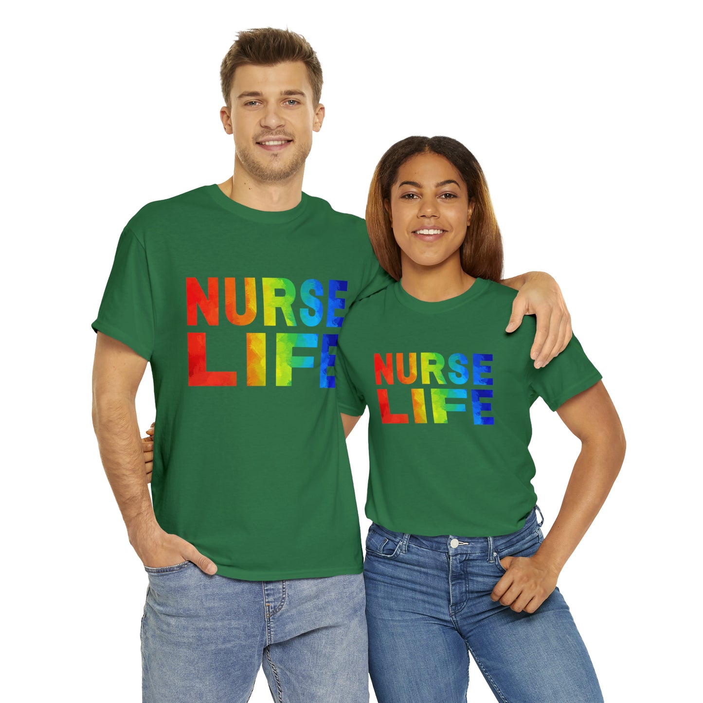 Nurse Life Pride Unisex Heavy Cotton Tee