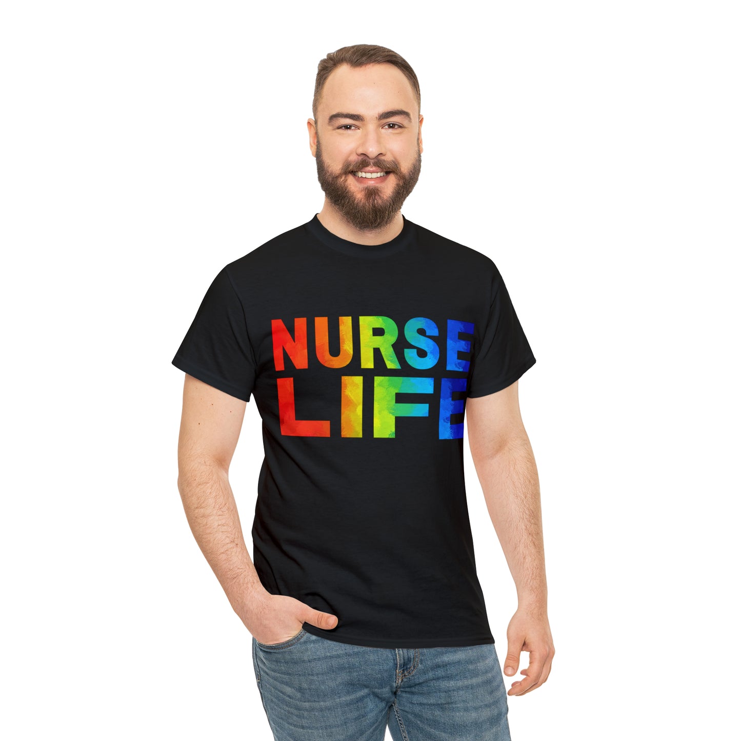 Nurse Life Pride Unisex Heavy Cotton Tee