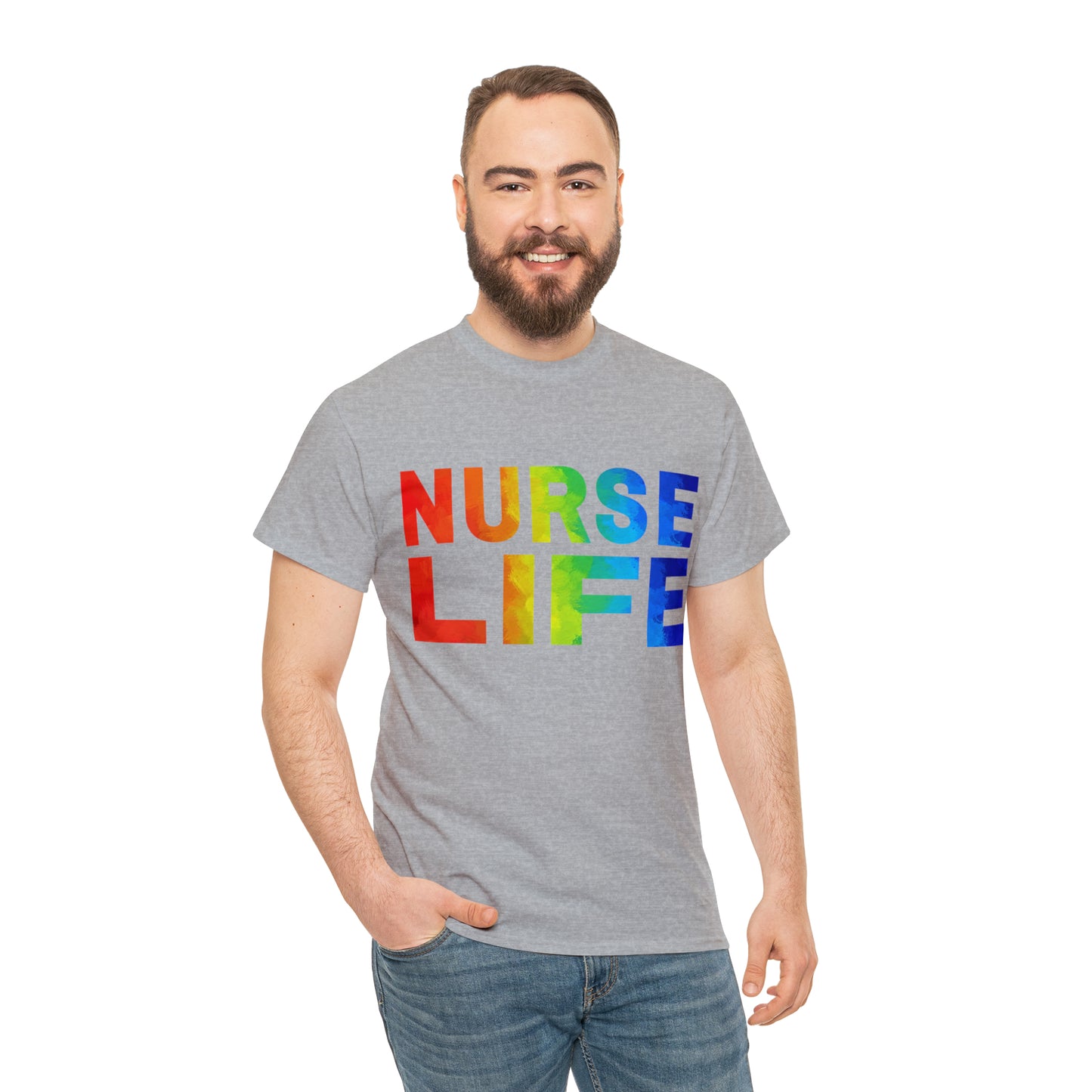 Nurse Life Pride Unisex Heavy Cotton Tee