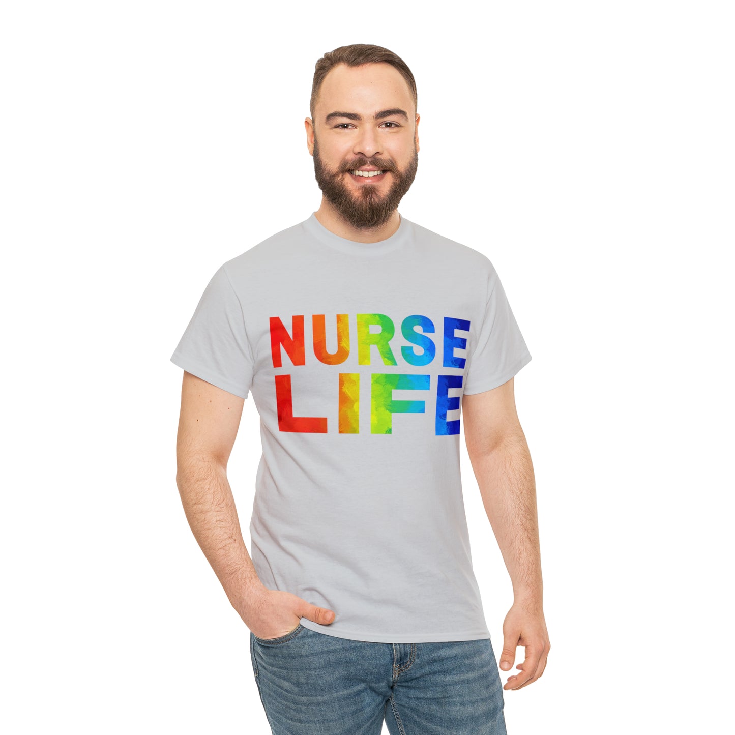 Nurse Life Pride Unisex Heavy Cotton Tee