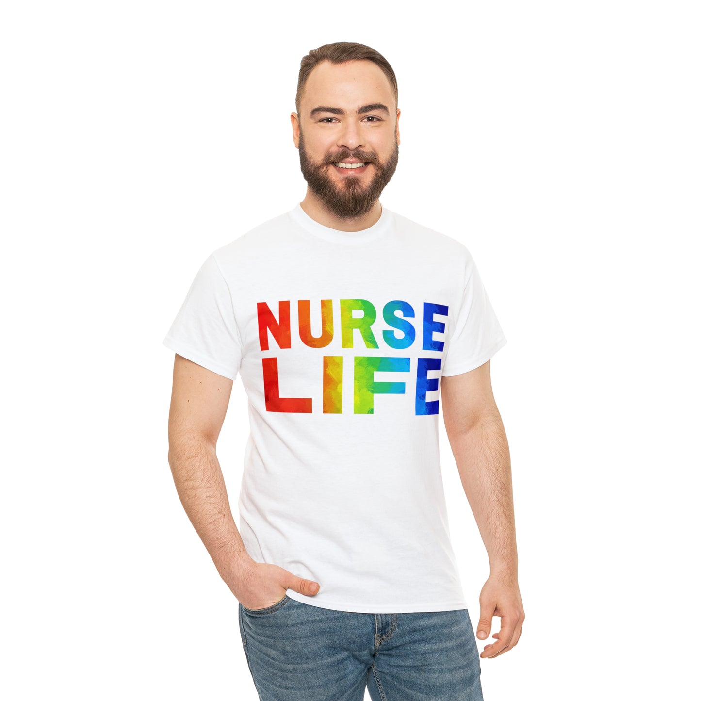 Nurse Life Pride Unisex Heavy Cotton Tee