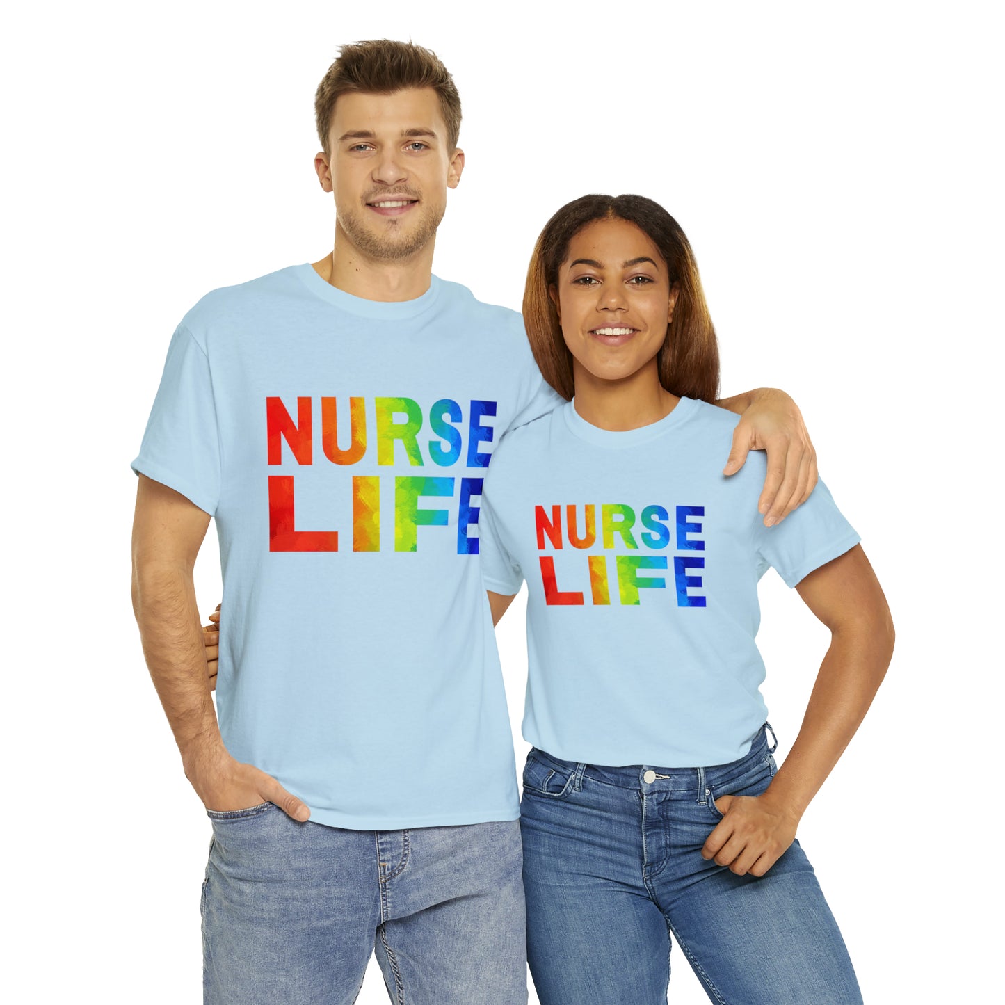 Nurse Life Pride Unisex Heavy Cotton Tee