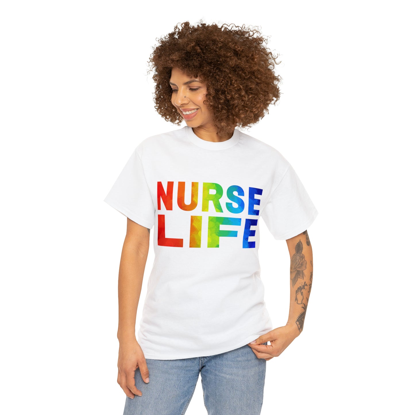 Nurse Life Pride Unisex Heavy Cotton Tee