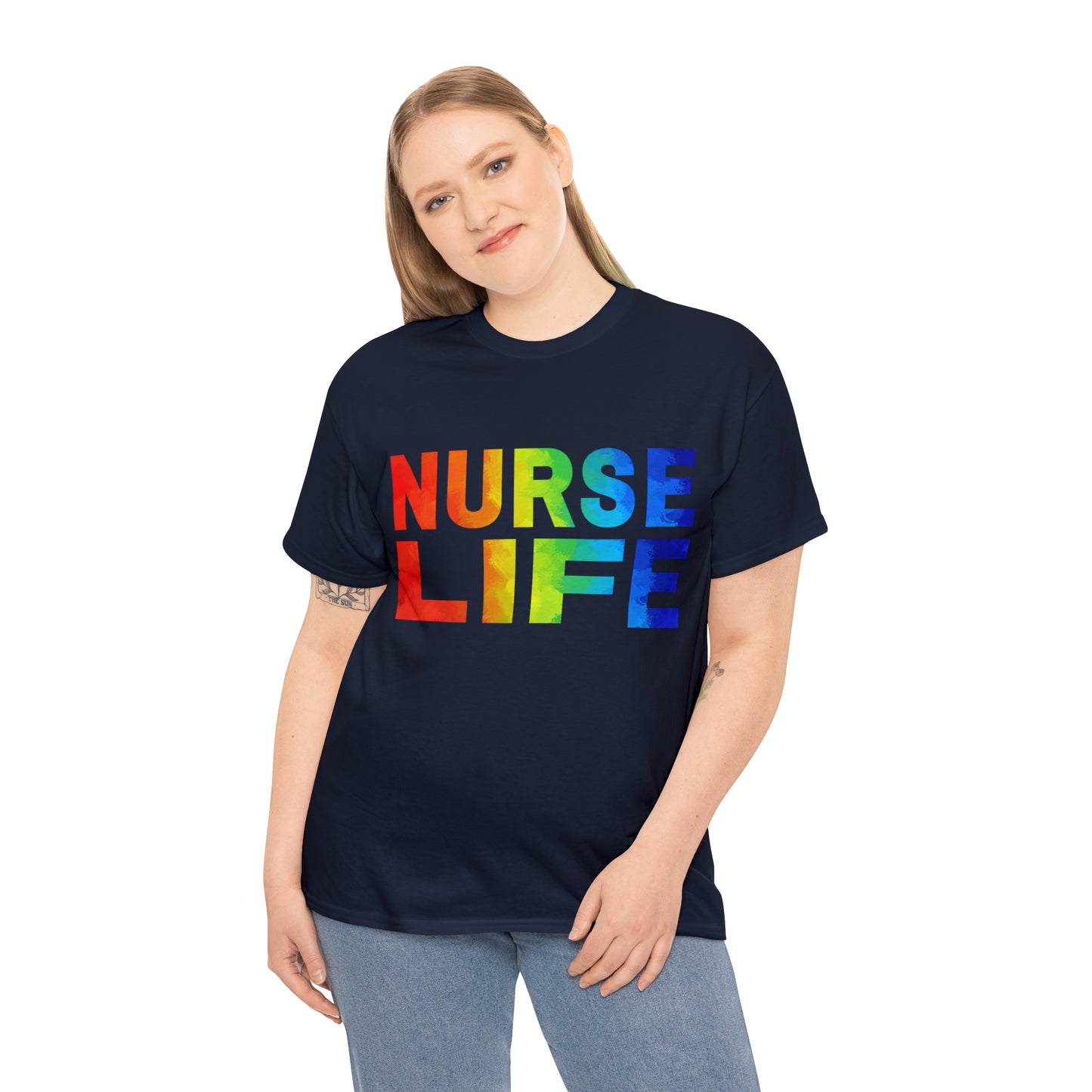 Nurse Life Pride Unisex Heavy Cotton Tee