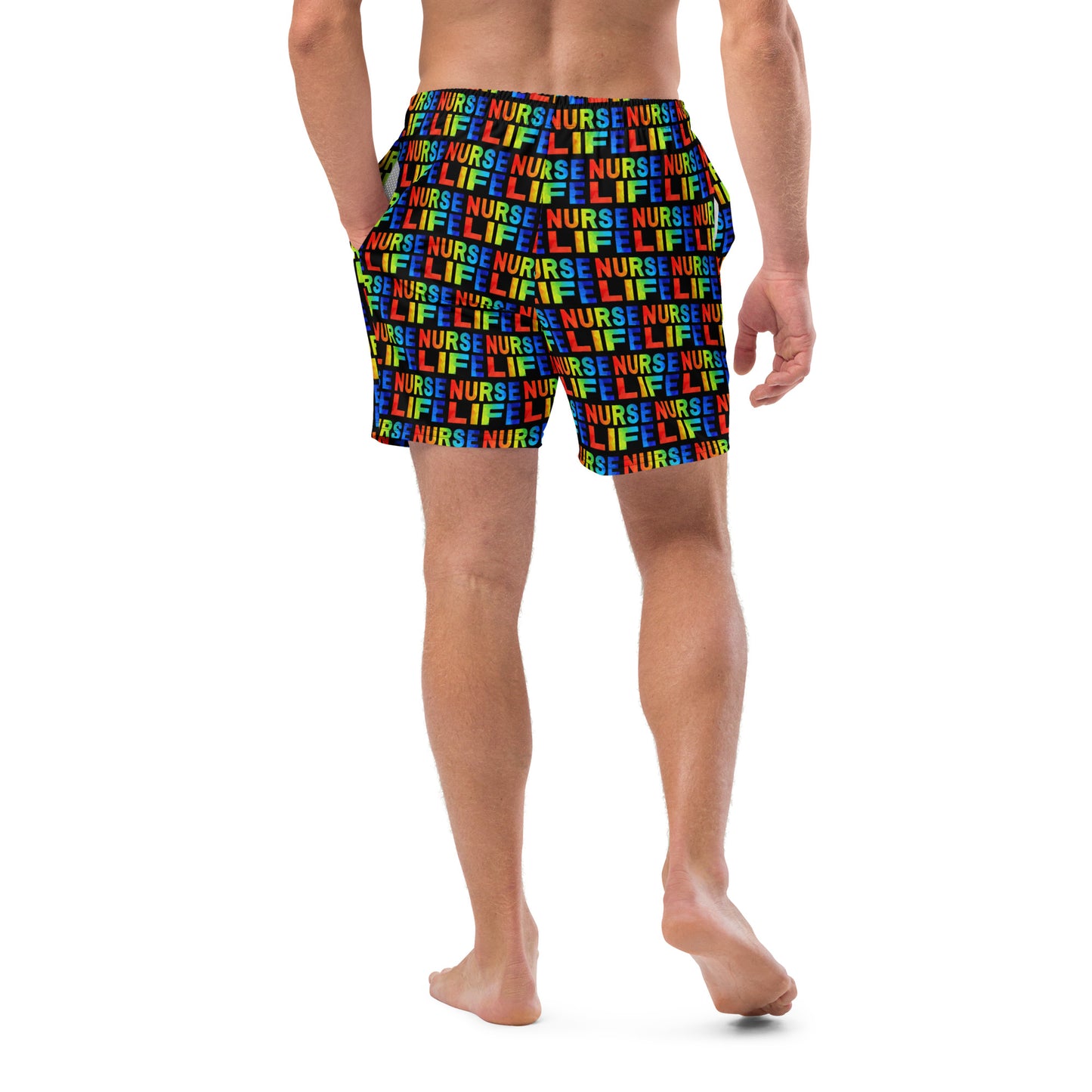 Nurse Life Men's swim trunks