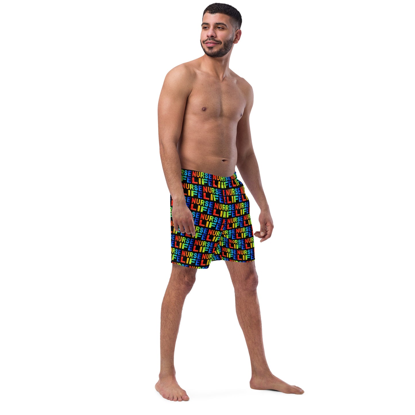 Nurse Life Men's swim trunks